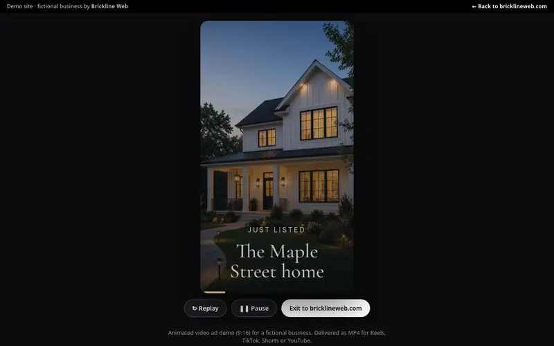 Preview of the ad-realestate-9x16 demo
