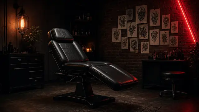 Tattoo studio interior (AI-generated image)